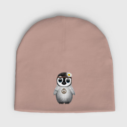 Детская шапка демисезонная Мир - Пингвин