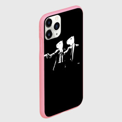 Чехол для iPhone 11 Pro Max матовый Капибары Криминальное чтиво - фото 2