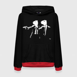 Женская толстовка 3D Капибары Криминальное чтиво