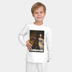 Детская пижама с лонгсливом хлопок Капибарыня на коне - фото 2