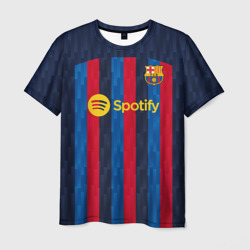 Мужская футболка 3D Барселона форма 2022-2023