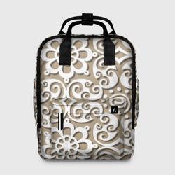 Женский рюкзак 3D Цветочный кружевной орнамент