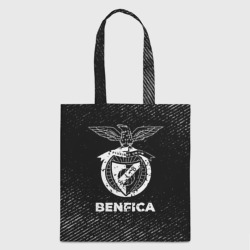 Шоппер 3D Benfica с потертостями на темном фоне