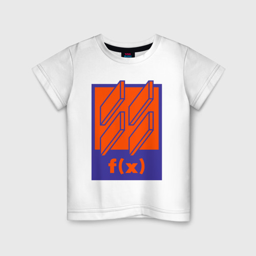 Детская футболка хлопок Fx 4 walls, цвет белый