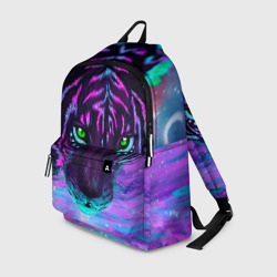 Рюкзак 3D Светящийся неоновый тигр