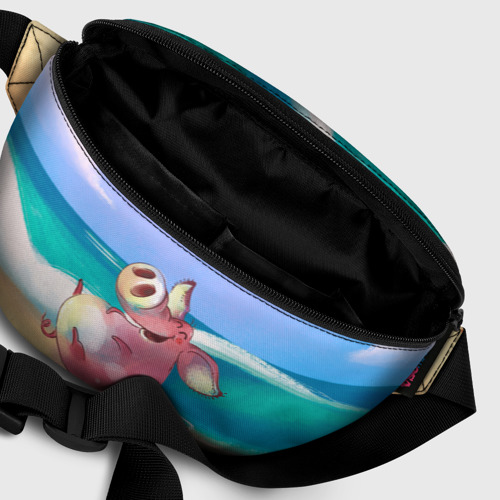 Поясная сумка 3D Свинка на пляже хохочет - фото 7