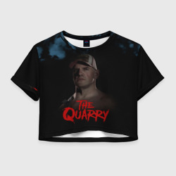Женская футболка Crop-top 3D The Quarry Killer