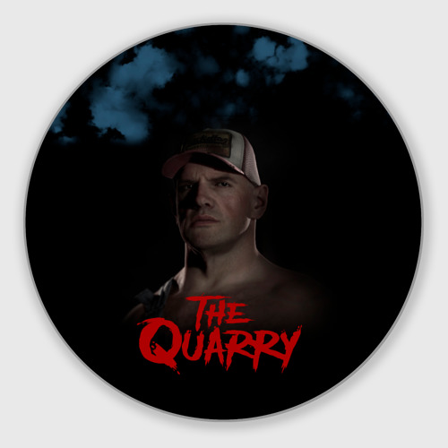 Круглый коврик для мышки The Quarry Killer