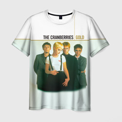 Мужская футболка 3D Gold - The Cranberries
