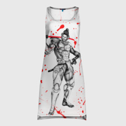 Платье-майка 3D Metal gear Rising blood