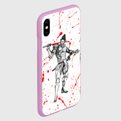 Чехол для iPhone XS Max матовый Metal gear Rising blood - фото 2