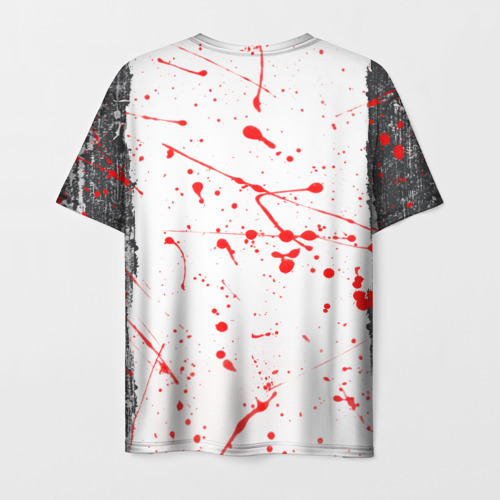Мужская футболка 3D Metal gear Rising blood, цвет 3D печать - фото 2