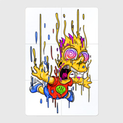 Магнитный плакат 2Х3 Барт Симпсон в свободном падении