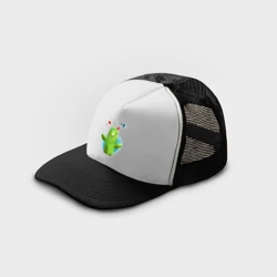 Кепка тракер с сеткой Кактус: Лав - фото 2