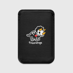 Картхолдер Magsafe магнитный Динозавр с рогами