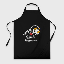 Фартук 3D Динозавр с рогами