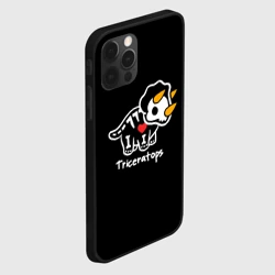 Чехол для iPhone 12 Pro Max Динозавр с рогами - фото 2