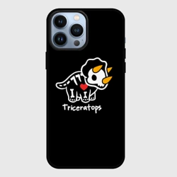 Чехол для iPhone 13 Pro Max Динозавр с рогами