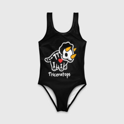 Детский купальник 3D Динозавр с рогами - фото 2