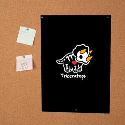 Постер Динозавр с рогами - фото 2