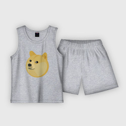 Детская пижама с шортами хлопок Пухленький Пёс Доге