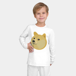 Детская пижама с лонгсливом хлопок Пухленький Пёс Доге - фото 2