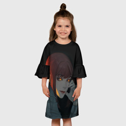 Детское платье 3D Макима - Человек-бензопила - фото 2