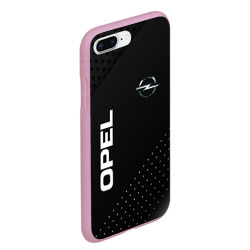 Чехол для iPhone 7Plus/8 Plus матовый Opel Карбон - фото 2
