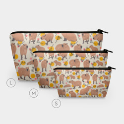 Косметичка 3D Милая капибару паттерн - фото 2