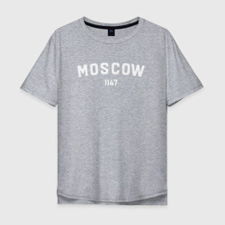 Мужская футболка хлопок Oversize Moscow 1147
