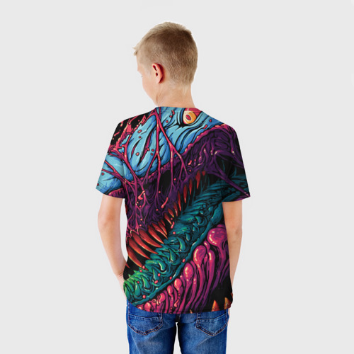 Детская футболка 3D CS GO - HYPERBEAST , цвет 3D печать - фото 4