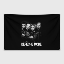 Флаг-баннер Depeche Mode - black & white portrait