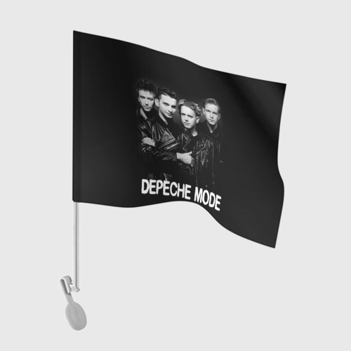 Флаг для автомобиля Depeche Mode - black & white portrait