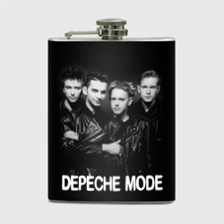 Фляга Depeche Mode - black & white portrait