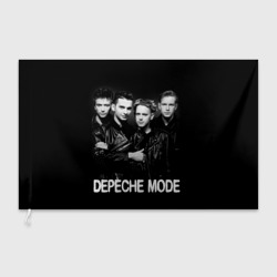 Флаг 3D Depeche Mode - black & white portrait