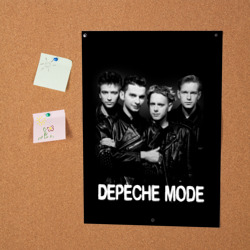 Постер Depeche Mode - black & white portrait - фото 2