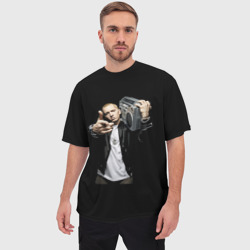 Мужская футболка oversize 3D Eminem rap hip hop - фото 2