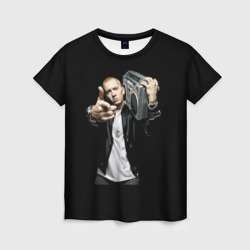 Женская футболка 3D Eminem rap hip hop