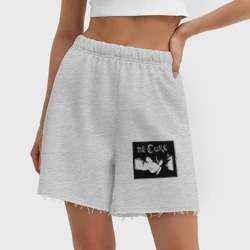 Женские шорты oversize футер хлопок The Cure Роберт Смит - фото 2
