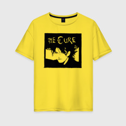 Женская футболка хлопок Oversize The Cure Роберт Смит