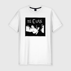 Мужская футболка хлопок Slim The Cure Роберт Смит