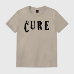 Мужская футболка хлопок The Cure лого