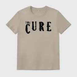 Мужская футболка хлопок The Cure лого