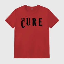 Мужская футболка хлопок The Cure лого