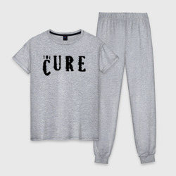 Женская пижама хлопок The Cure лого