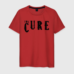 Мужская футболка хлопок The Cure лого