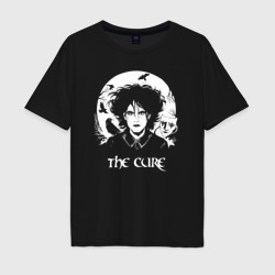 Мужская футболка хлопок Oversize The Cure арт Роберт Смит