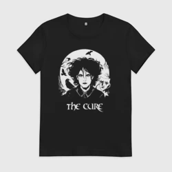 Женская футболка хлопок The Cure арт Роберт Смит