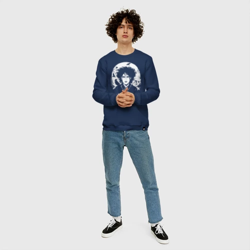 Мужской свитшот хлопок с принтом The Cure арт Роберт Смит, фото #4