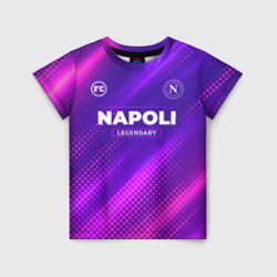Детская футболка 3D Napoli legendary sport grunge